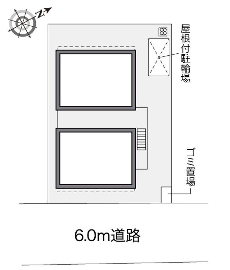 レオパレス歌敷山 配置図