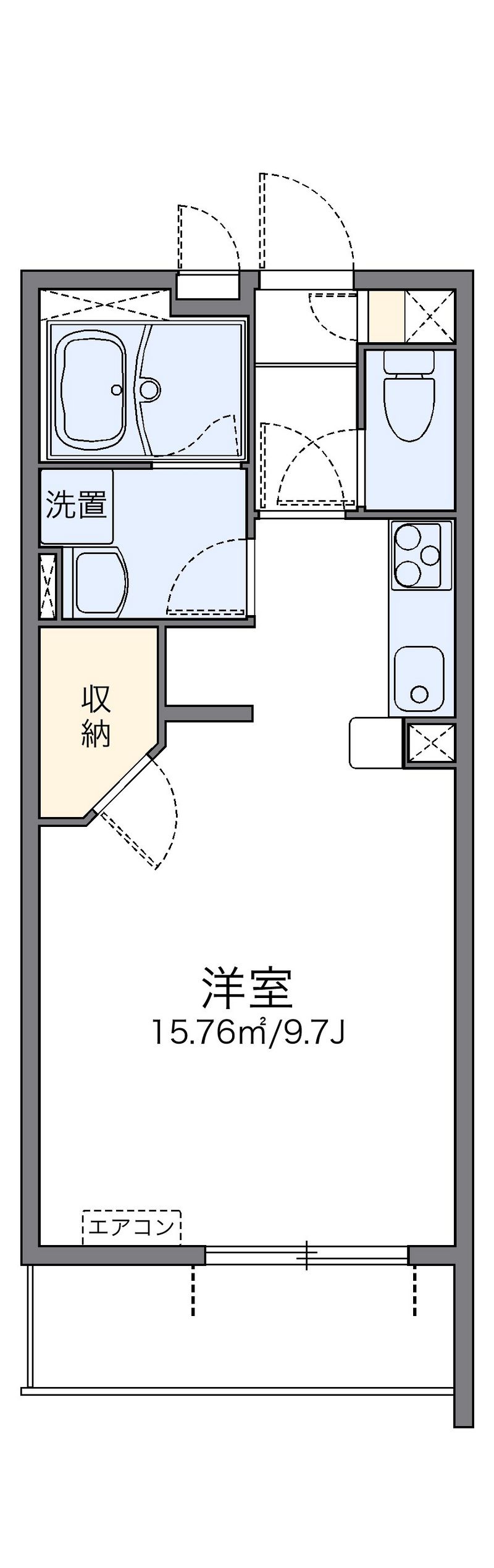 レオネクストＳＵＣＲＥ 間取図