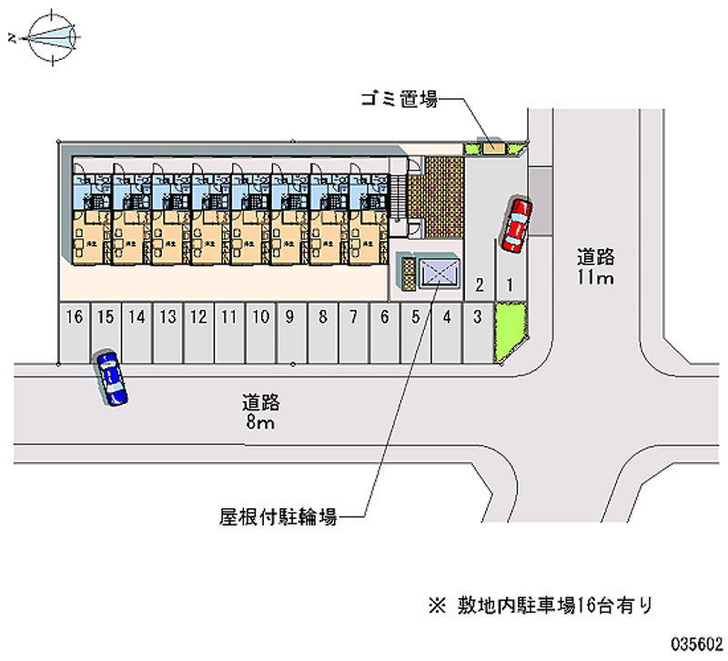 35602 Monthly parking lot