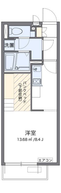 レオネクスト浪華Ⅲ 間取り図