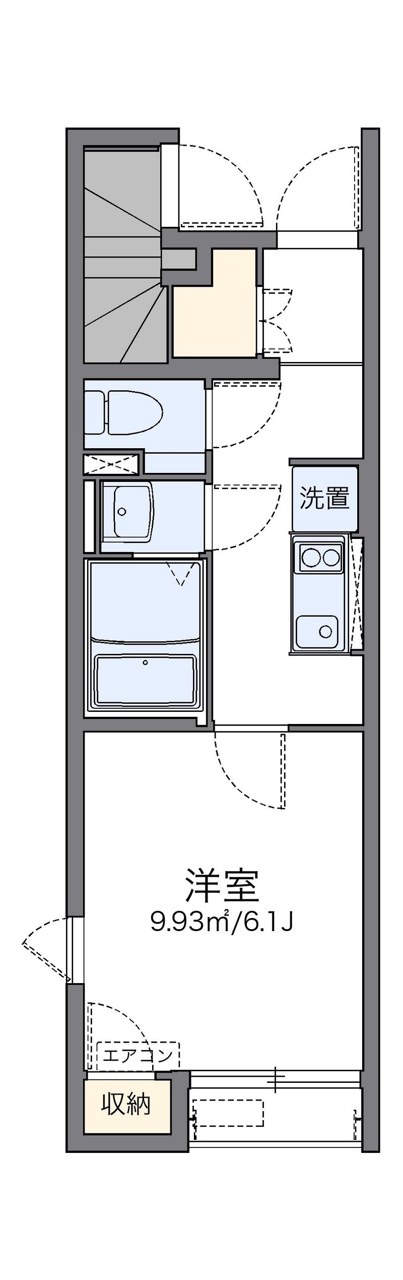 レオネクスト学校町通 間取図