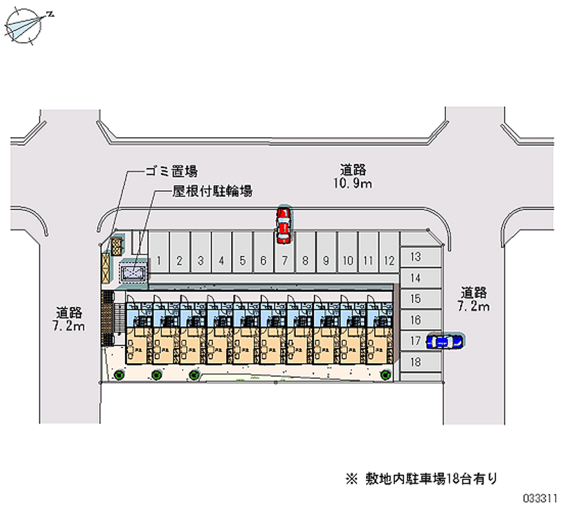 33311月租停车场