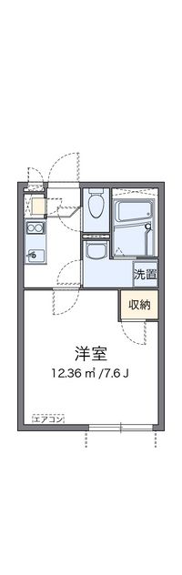 クレイノエスポワール町田 間取り図