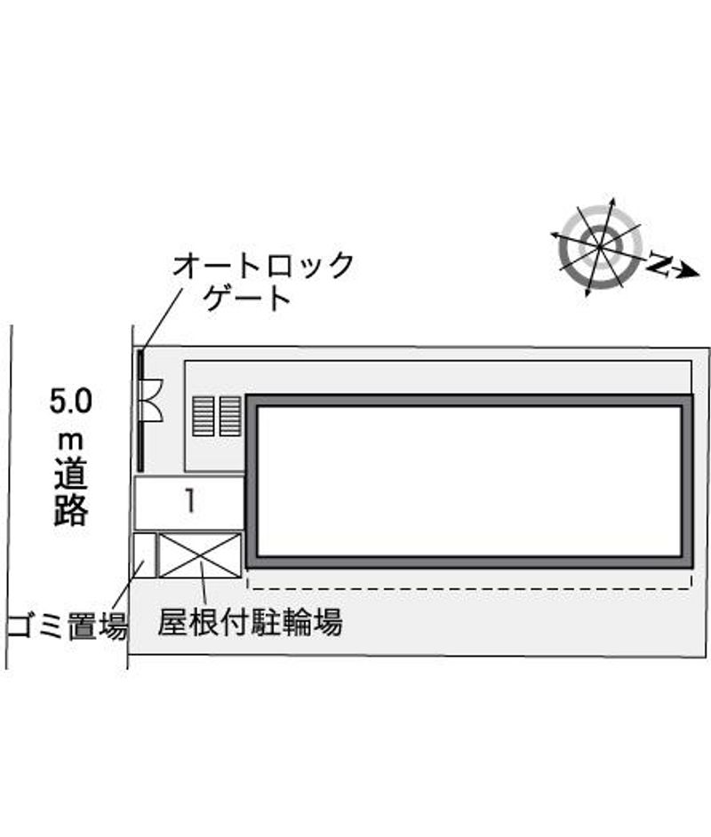 レオパレスアクトⅡ 配置図