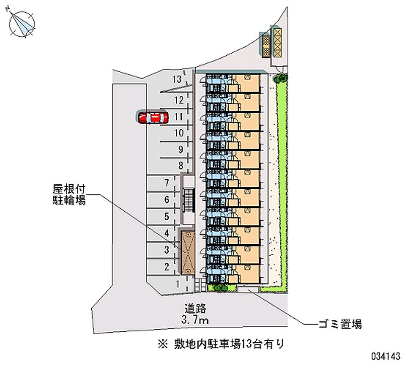 レオパレスＫＡＭＯＮ　Ⅴ 共用部分