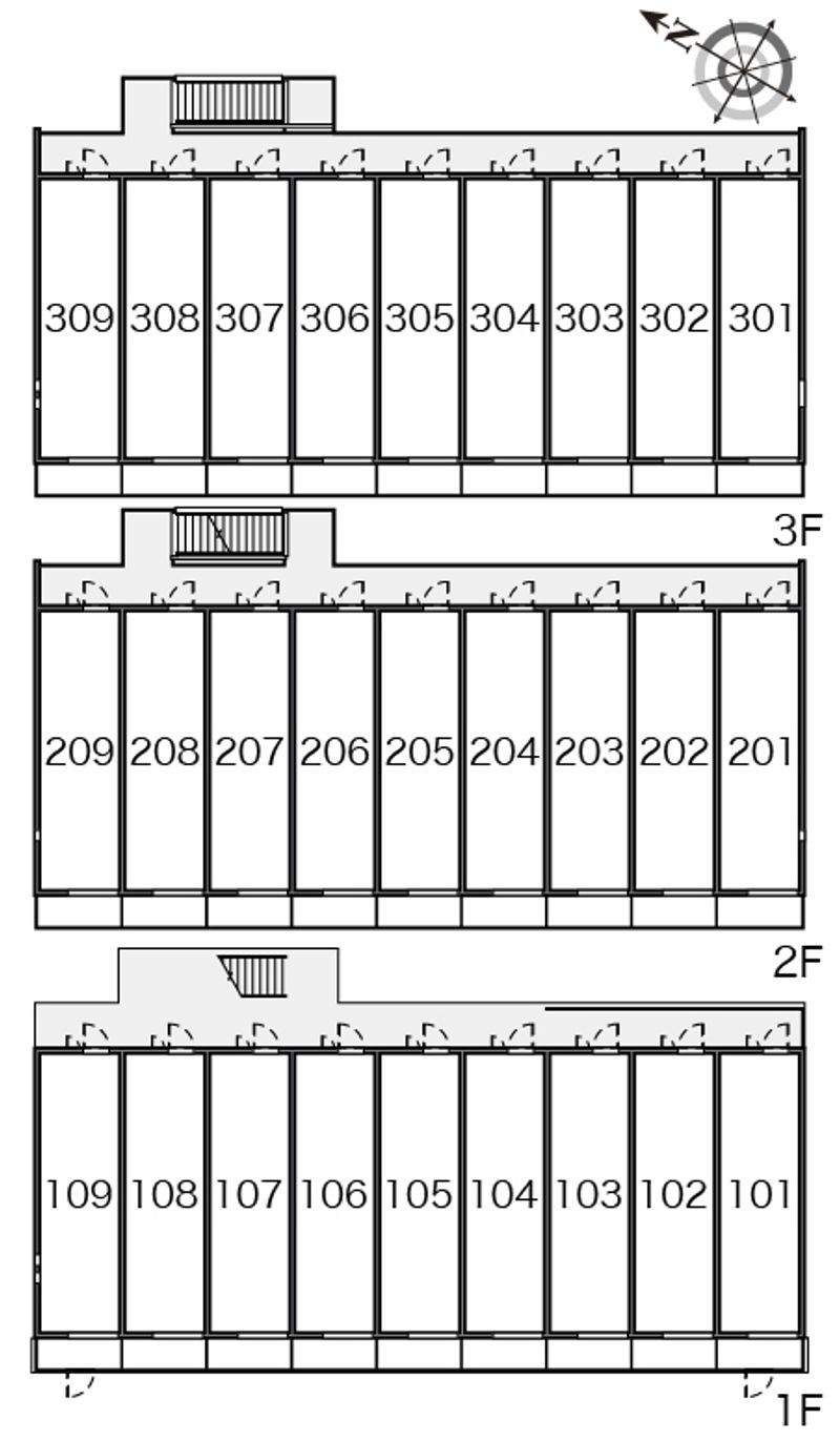 クレイノコンフォーティア　ＳＲ 間取配置図