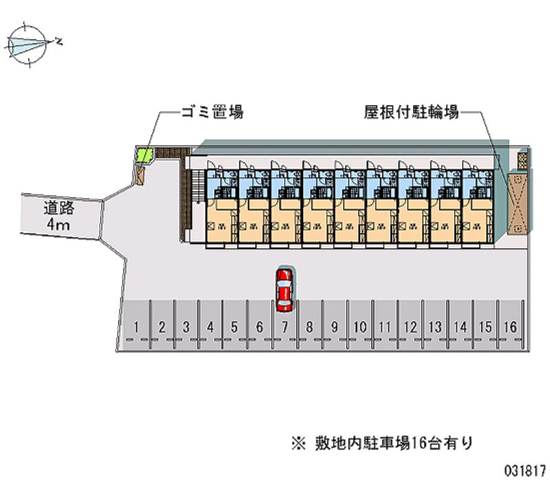 31817 Monthly parking lot