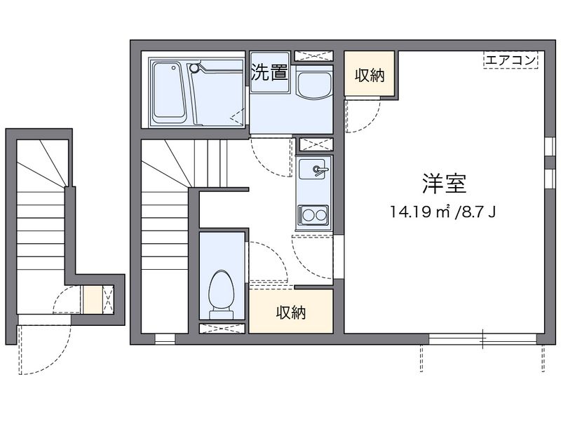クレイノアルヴィータ 間取り
