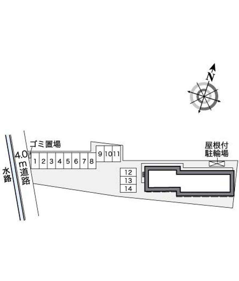 レオパレス蛍 配置図