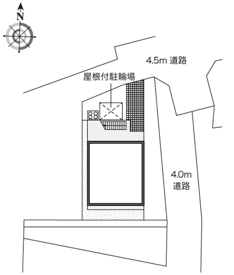レオパレスＯＴＡＮＩⅡ 配置図