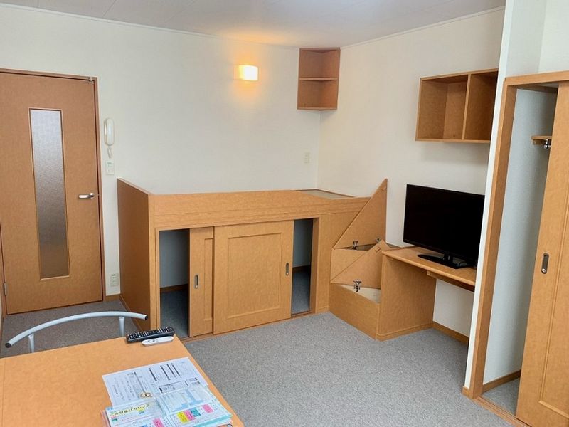 レオパレスホットスプリング 寝室