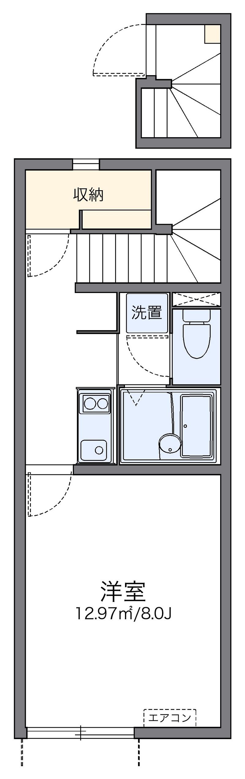 レオネクストフォーレスト中央 間取図