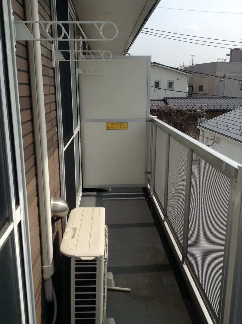 leopalace Kumanomae 발코니