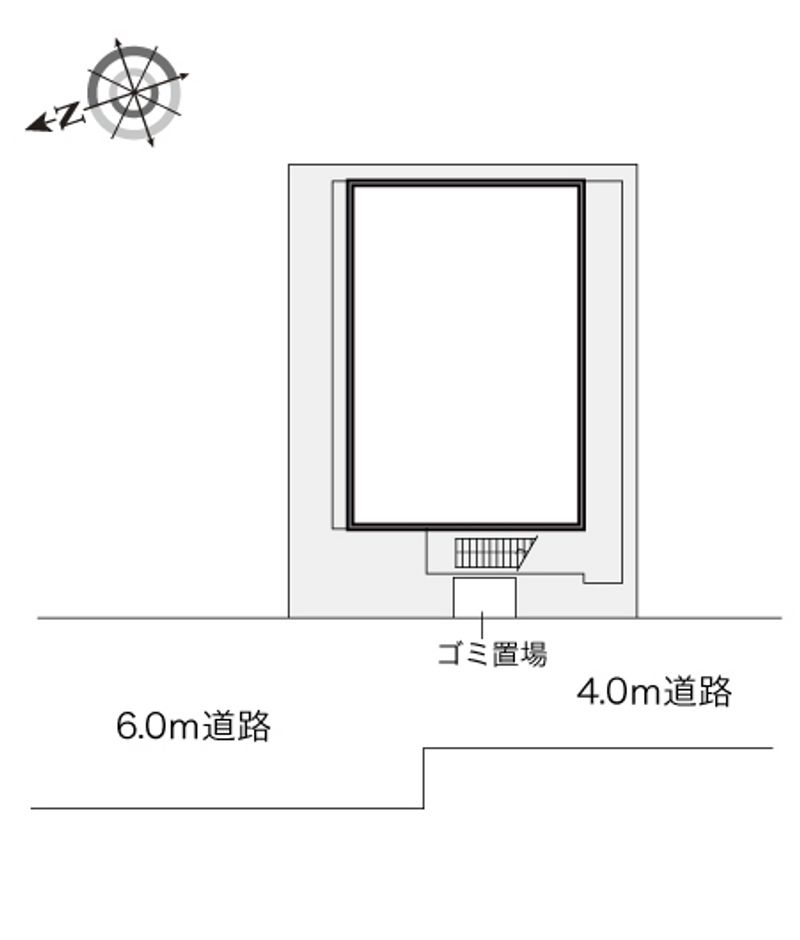 レオパレスフローリッシュ 配置図