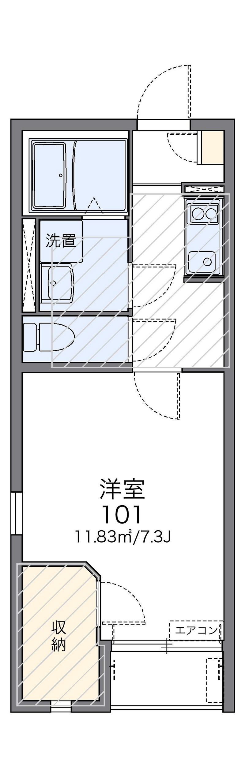 レオネクストソリッソ 間取図