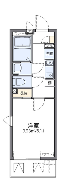 レオネクストＴＡＫＡＲＡＤＡⅡ 間取り図