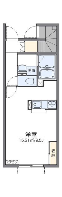 レオネクストリベールハイツ 間取り図