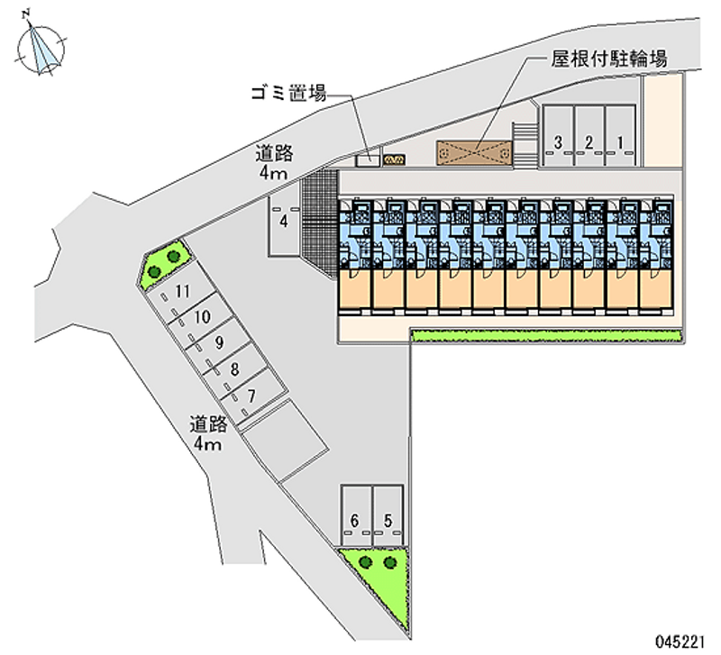 45221月租停车场