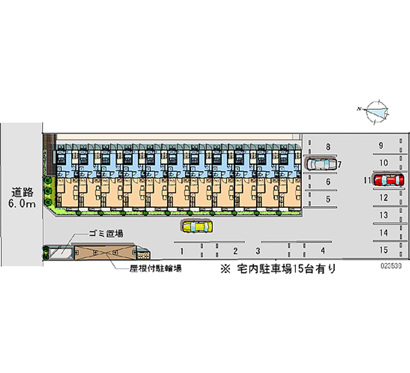 23538月租停車場