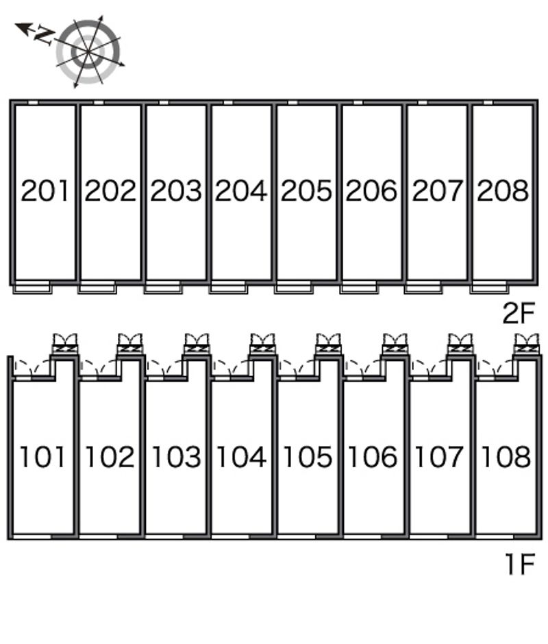 レオネクスト菱池 間取り配置図