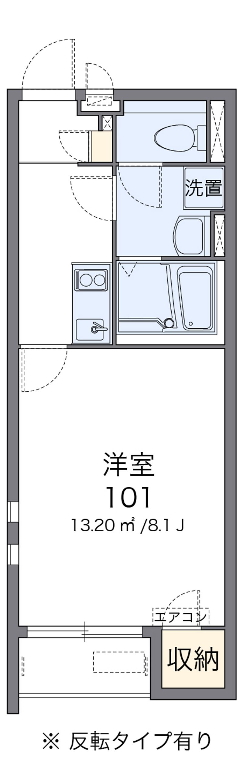 クレイノ熊切 間取図
