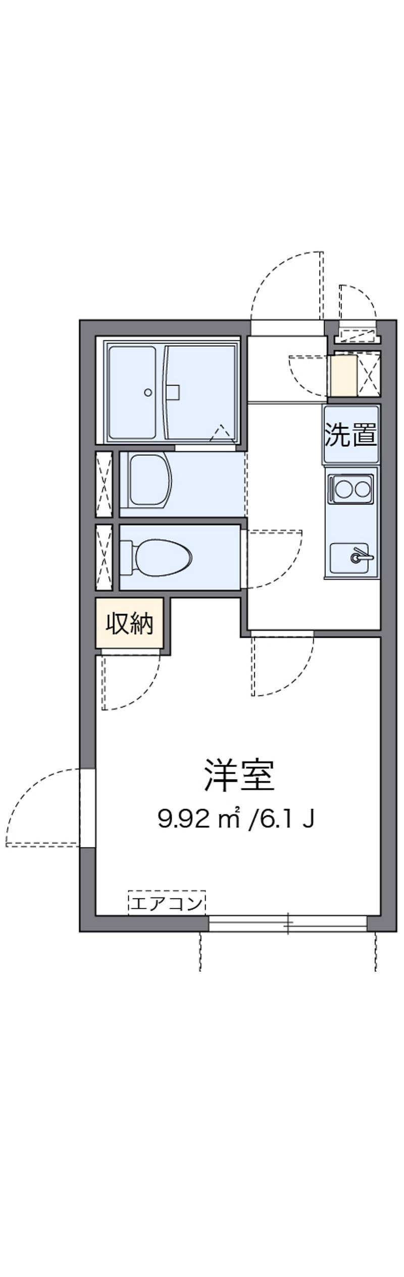 クレイノひまわり 間取り