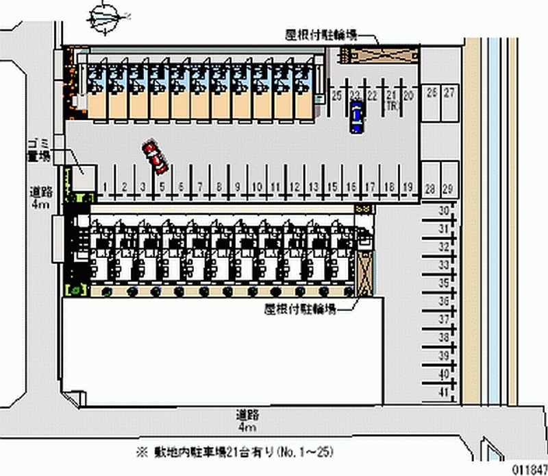 11847月租停車場