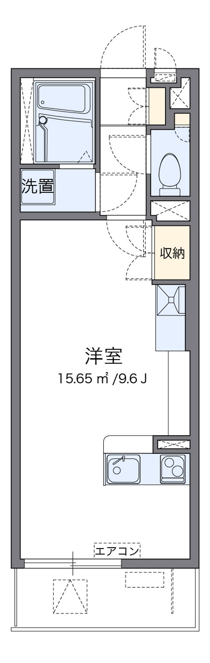 ミランダ渚　九つ星 間取図