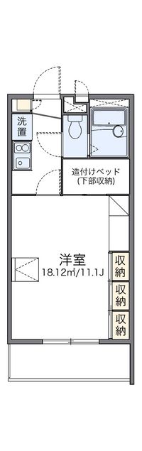 レオパレスＹ．Ｅ．Ｍ 間取り図