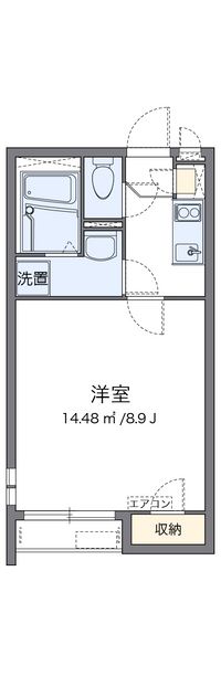 クレイノＯＯＭＵＲＡ 間取り図