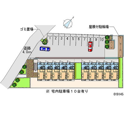 19145 Monthly parking lot