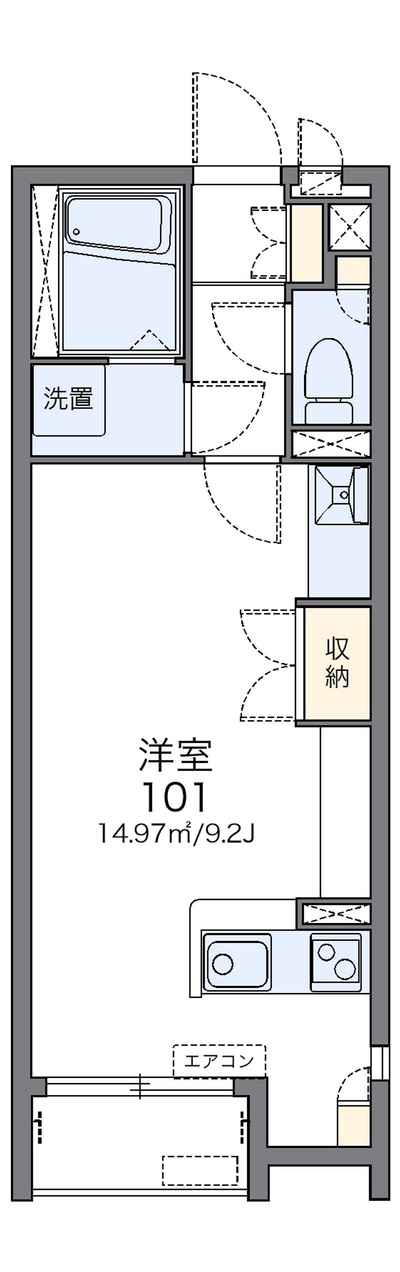 レオネクスト初 間取図
