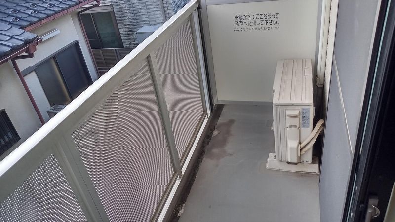 レオパレスパタータⅢ バルコニー
