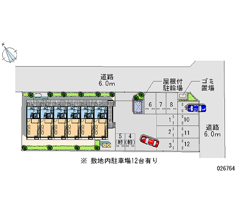 レオパレスＳＨＩＯＨＡＲＡⅡ 月極駐車場