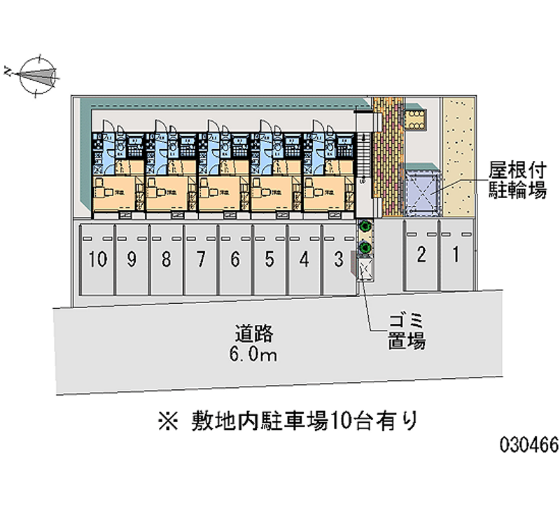 レオパレスＡｎｎｅ　Ｍｅ 月極駐車場