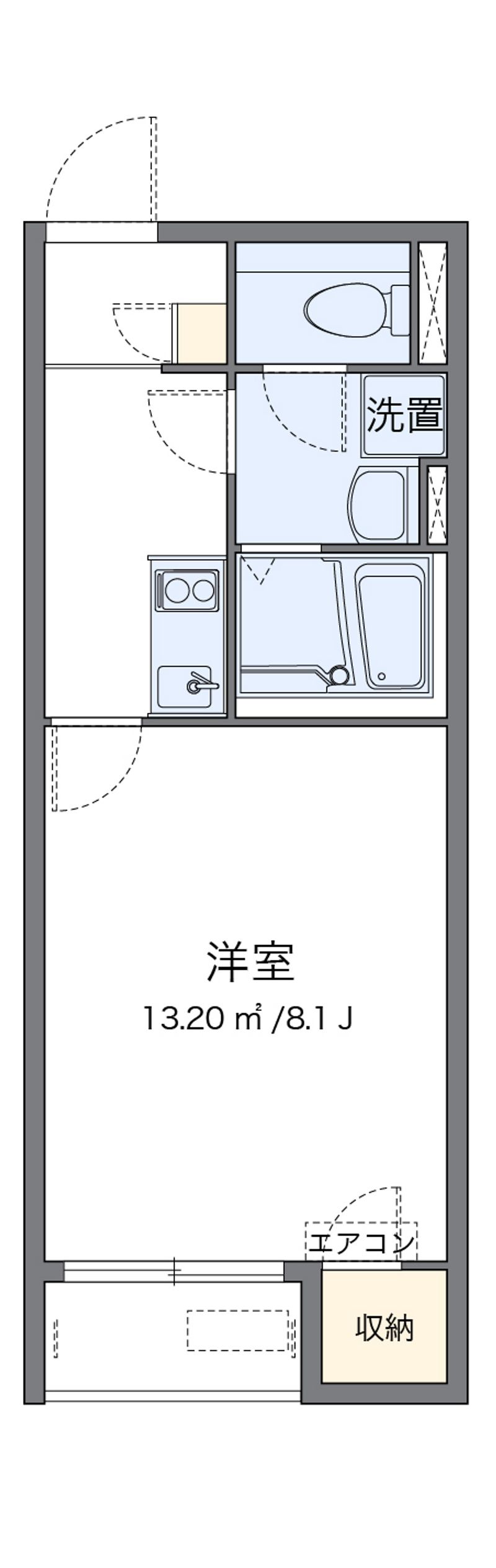 レオネクストみどりの杜 間取図