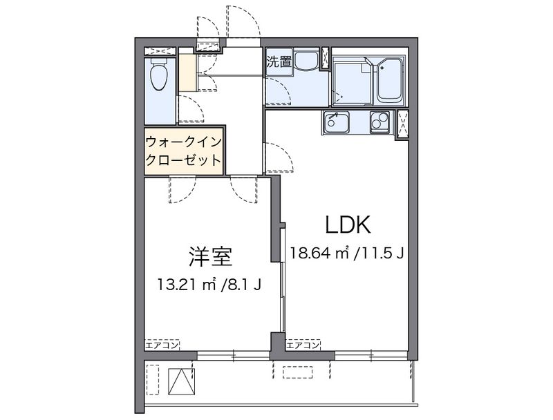 クレイノリベーラ 間取図