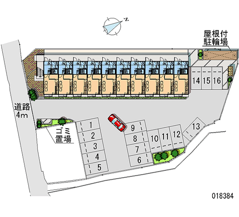 18384月租停車場