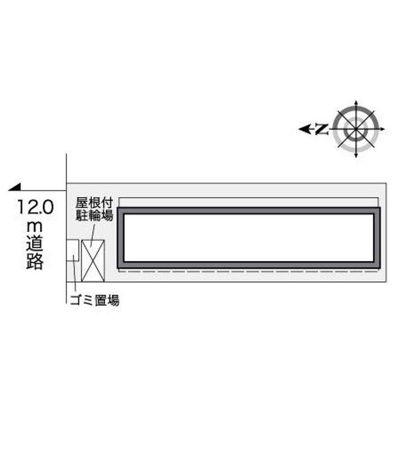 レオパレスルフラン 配置図