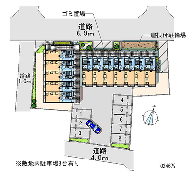 24679 Monthly parking lot