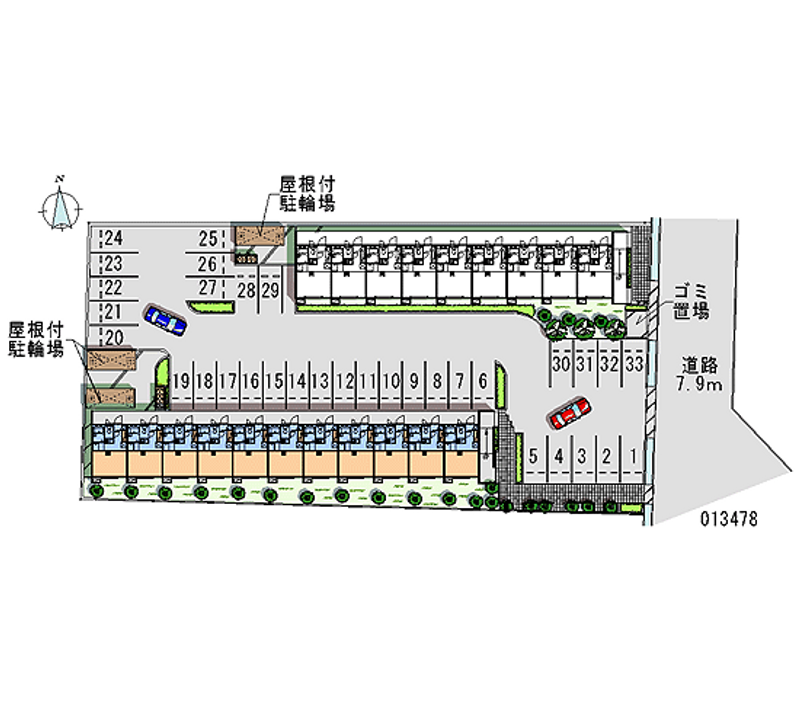 13478月租停車場