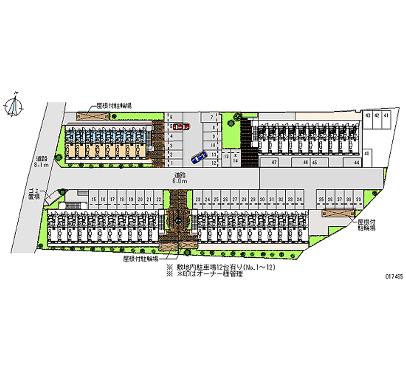 17485 Monthly parking lot