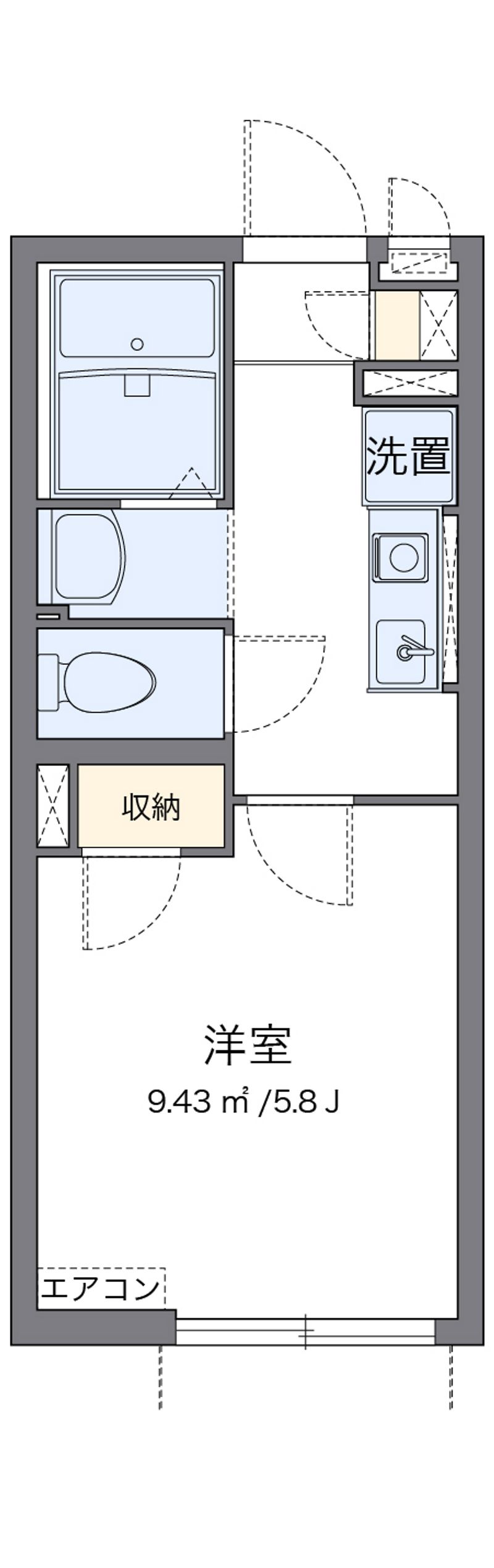 ヴィアロ高島平レジデンスＡ 間取図