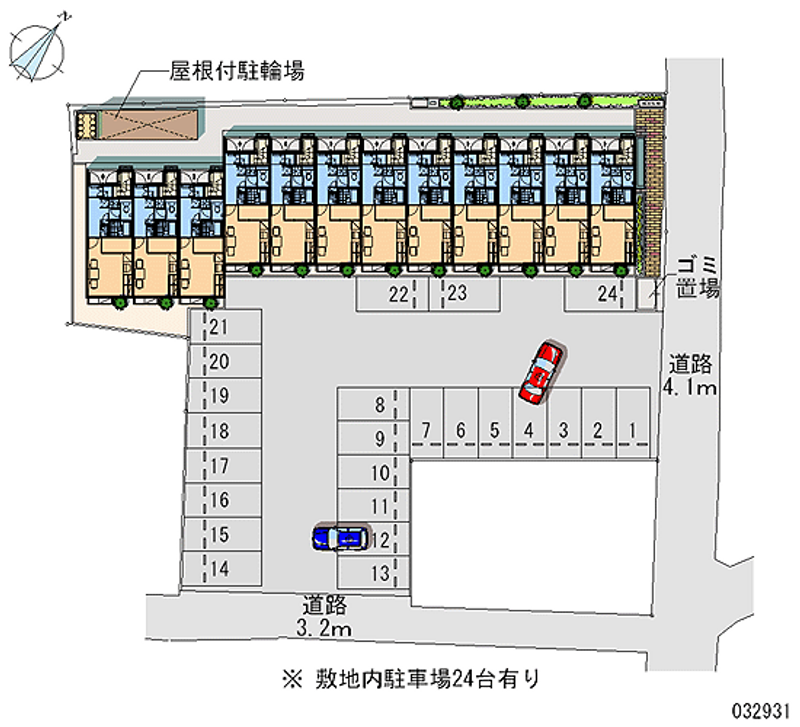 32931 Monthly parking lot