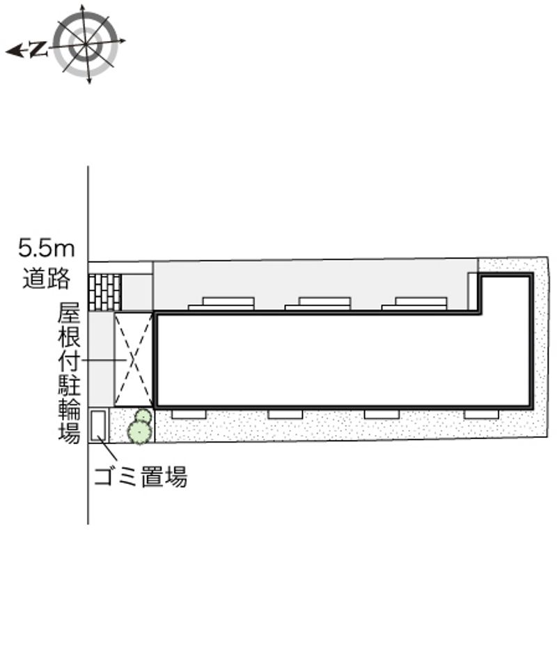 レオネクストＴＥＮＪＩＮ 配置図