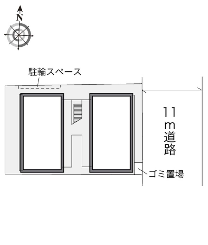 レオパレスＺＩＯＵＮ 配置図