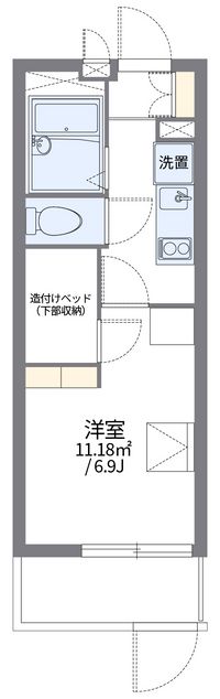 レオパレスジェントリーⅡ 間取り図