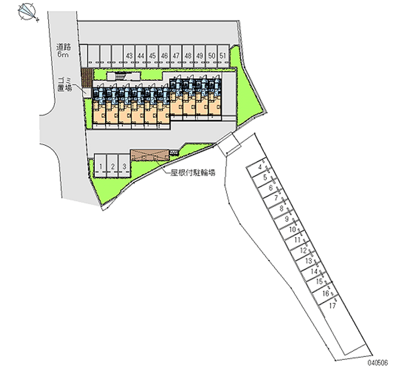 40506月租停车场