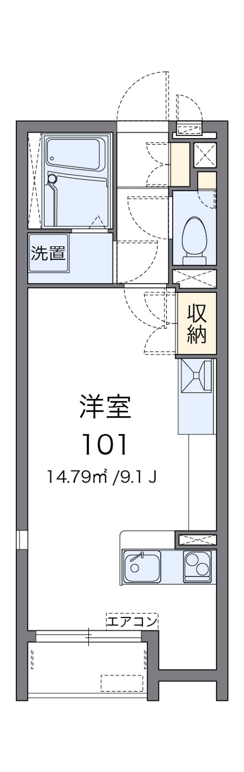 レオネクストコリーナ 間取図