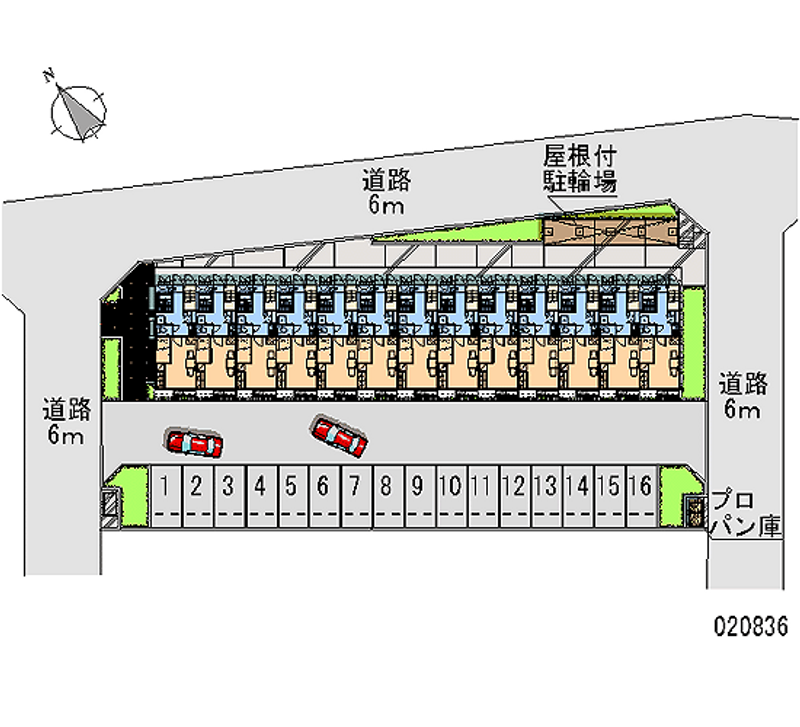 20836月租停车场